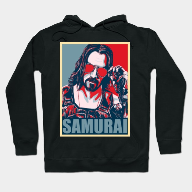 Samurai hoodie cyberpunk best sale
